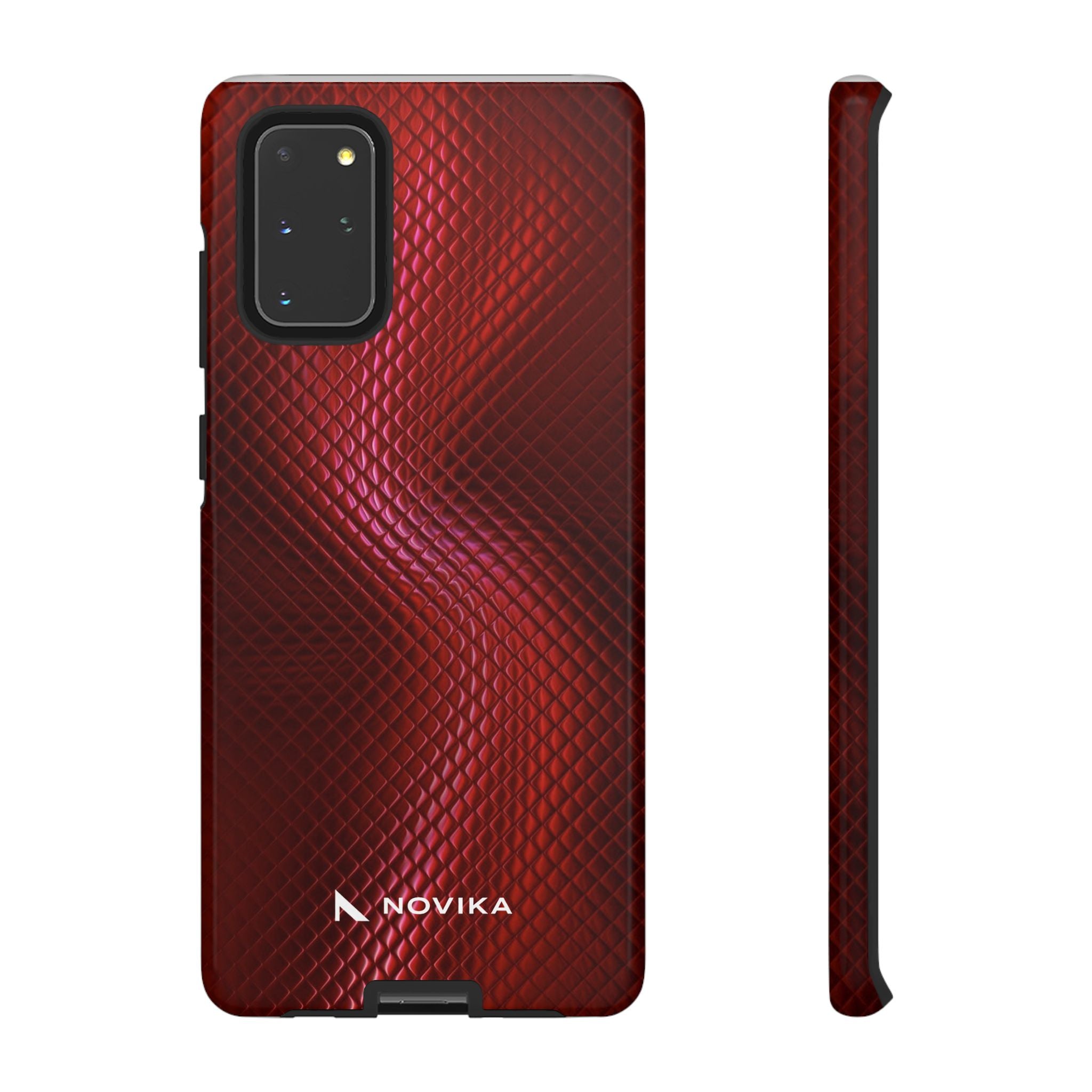 Red snakeskin