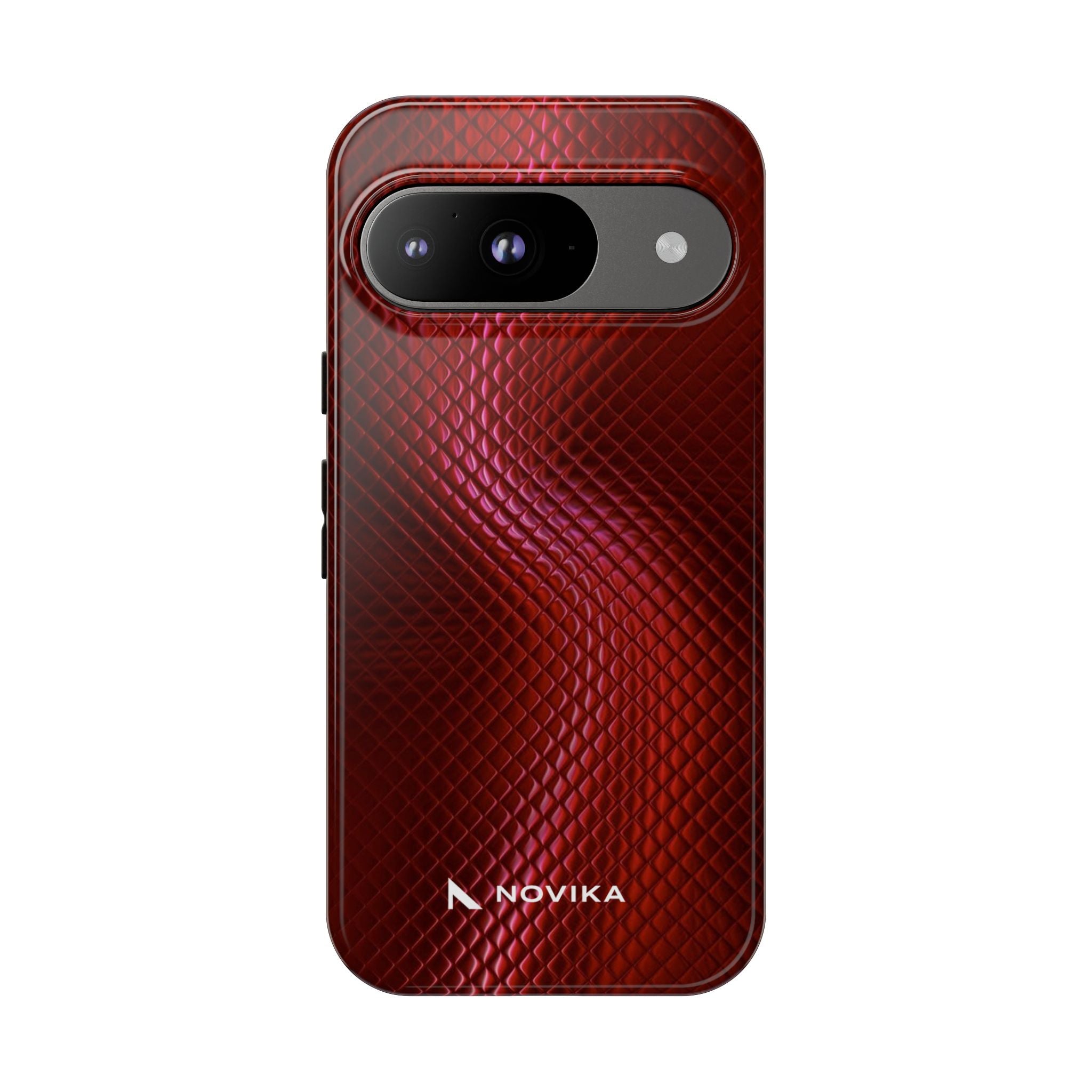 Red snakeskin