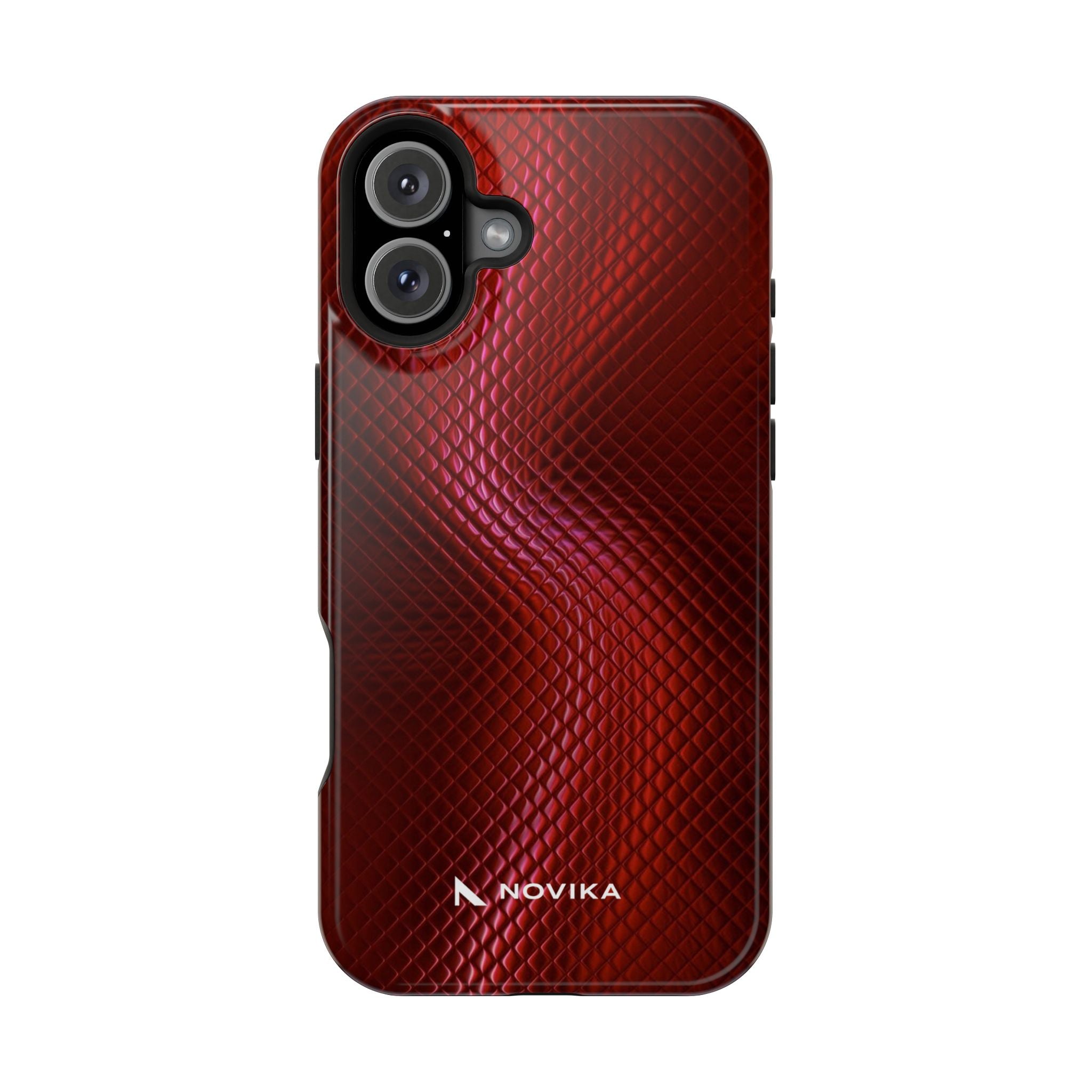 Red snakeskin