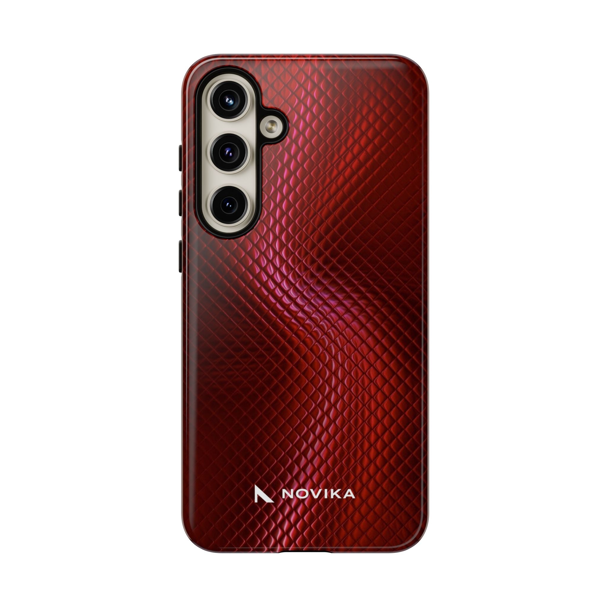 Red snakeskin