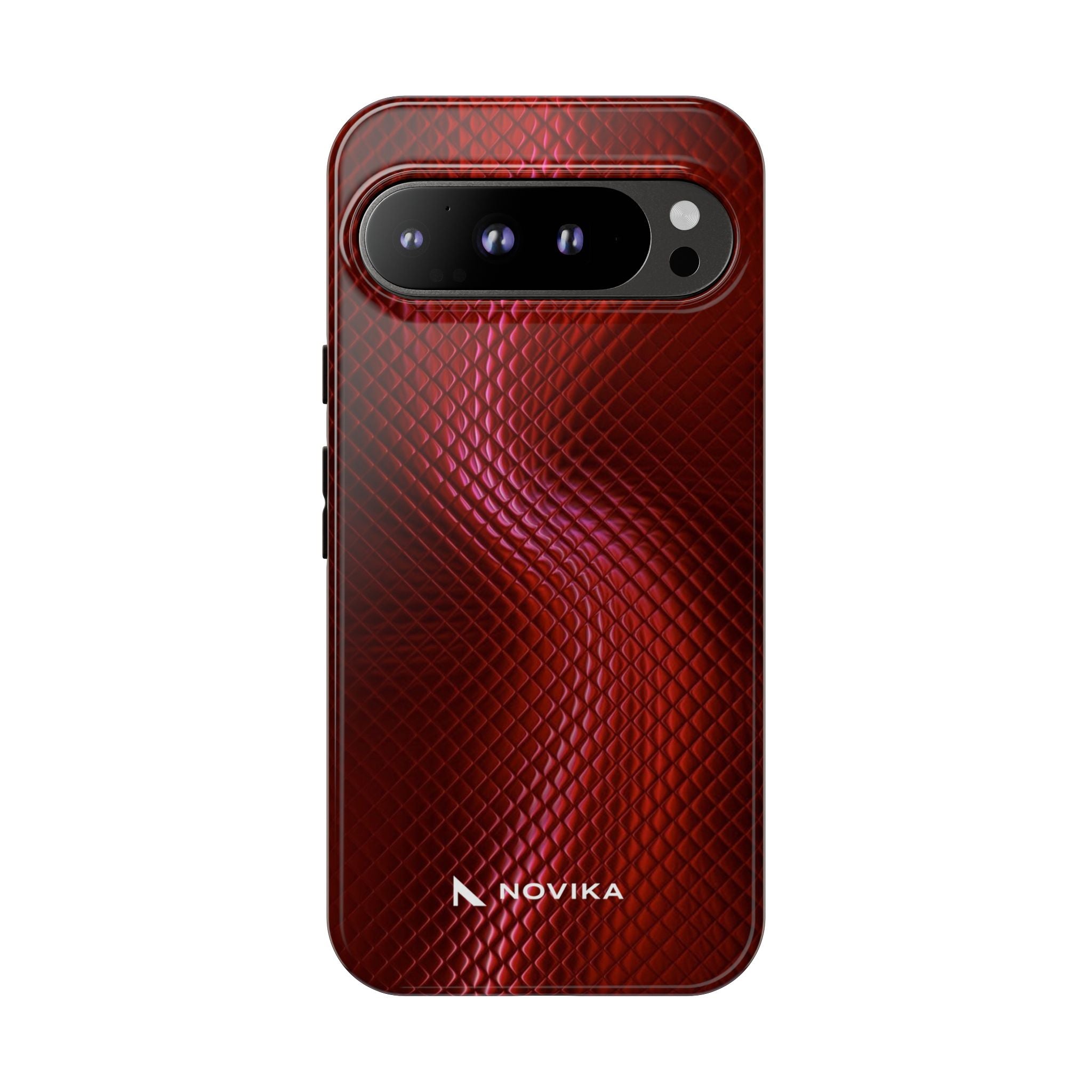 Red snakeskin