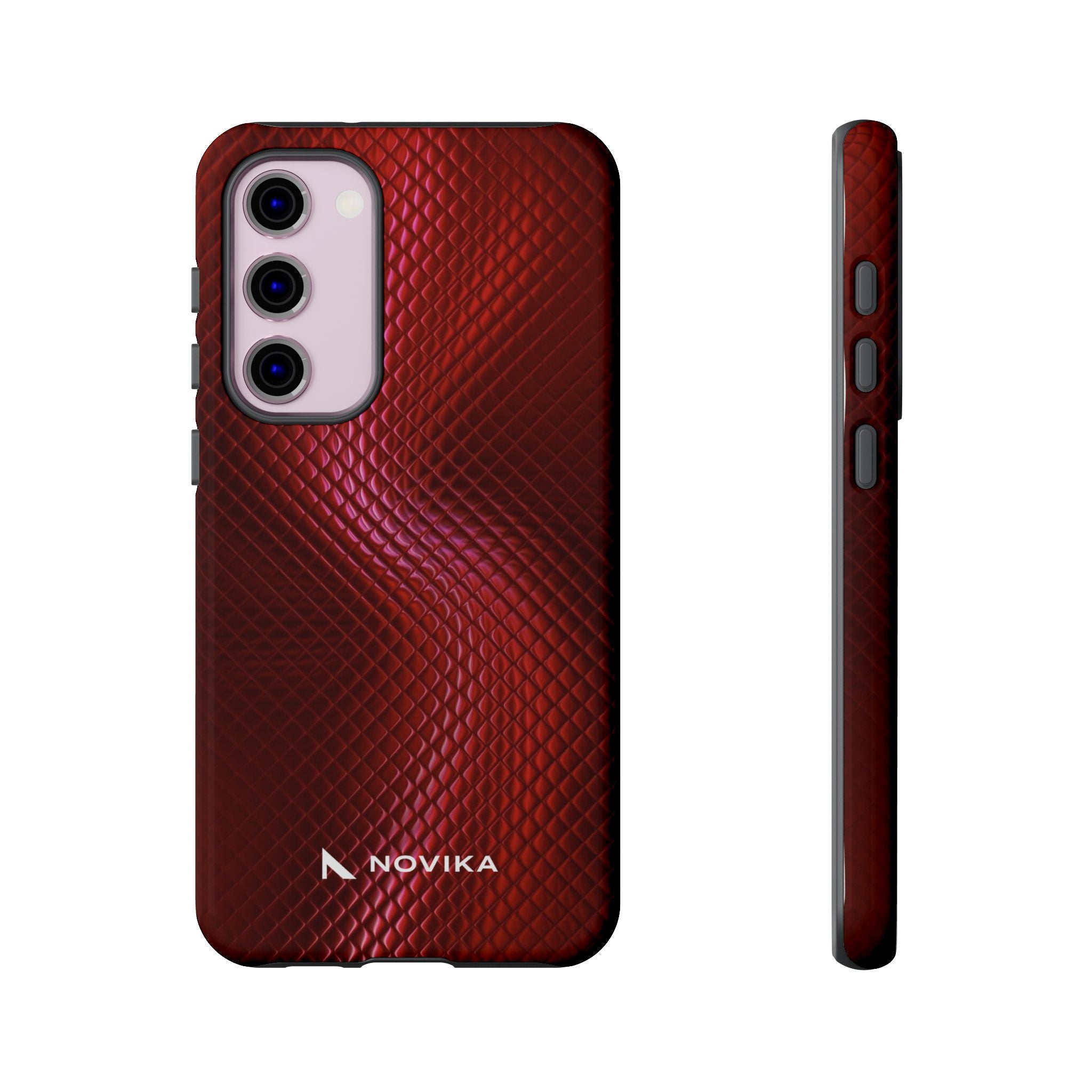 Red snakeskin