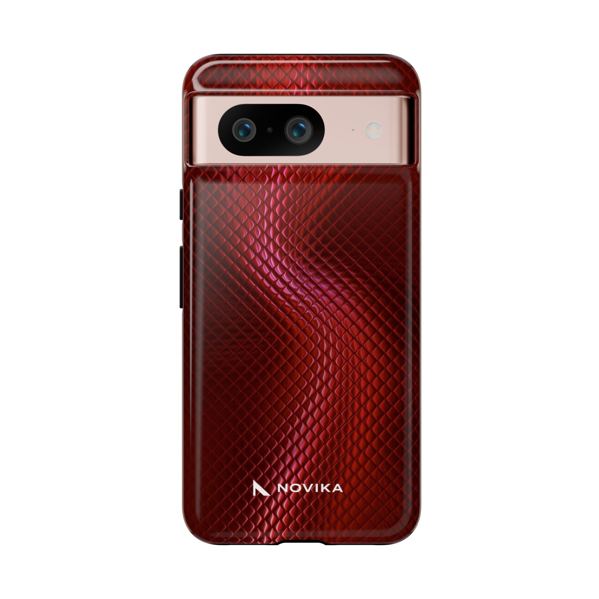 Red snakeskin