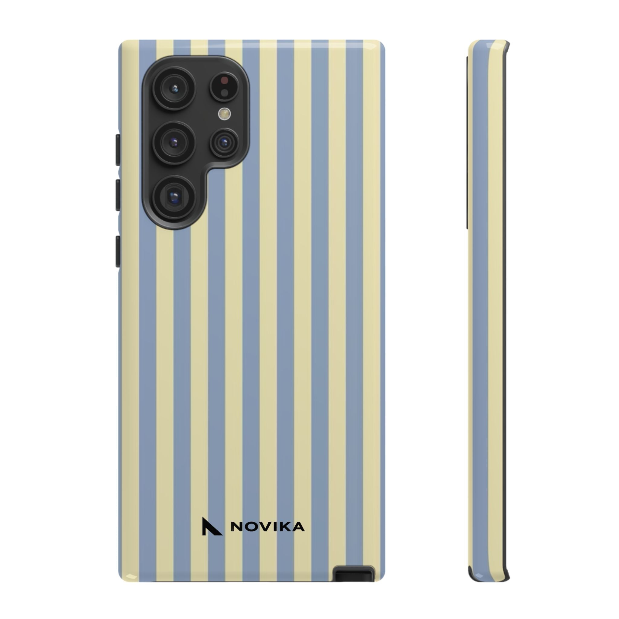 Striped Blue & Yellow