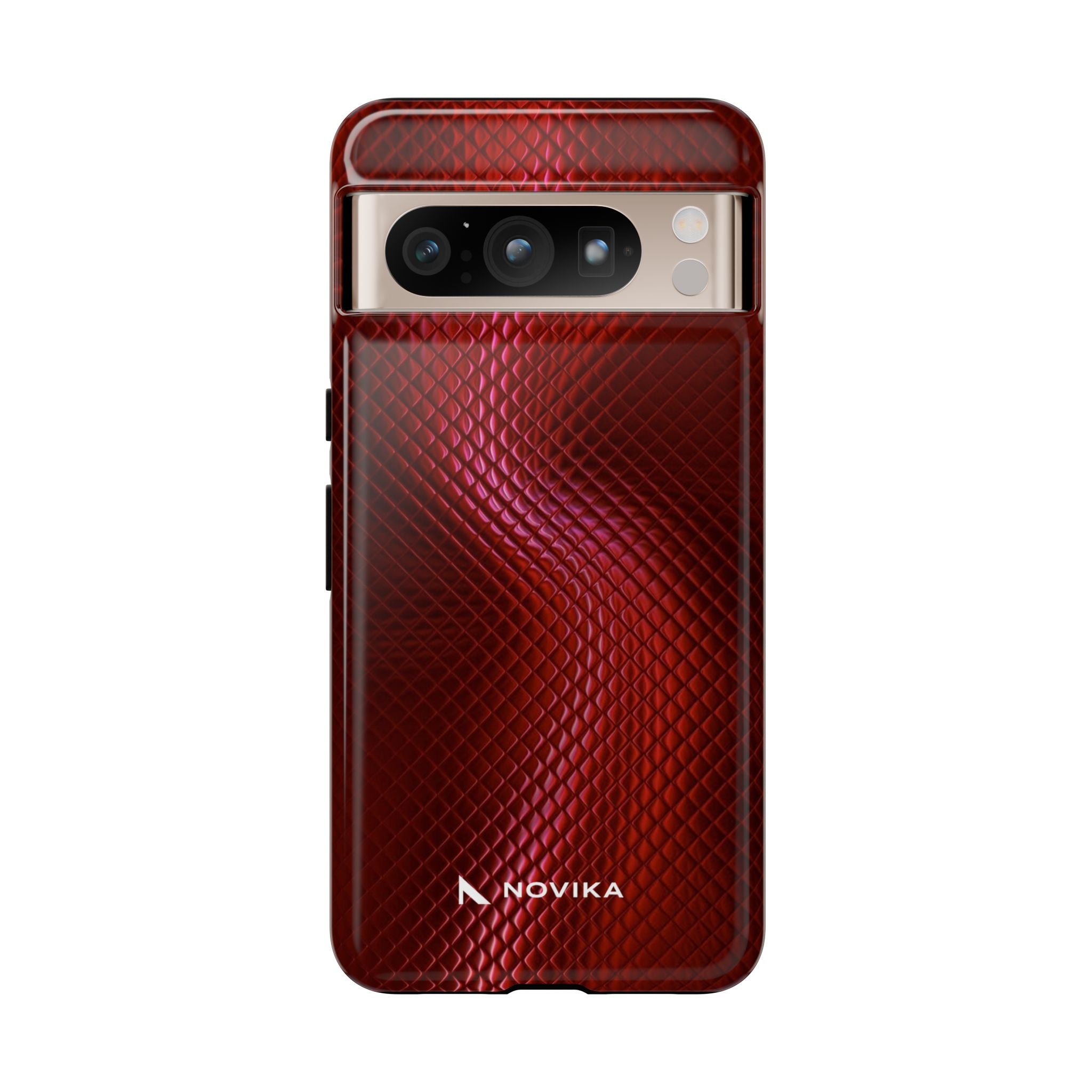 Red snakeskin