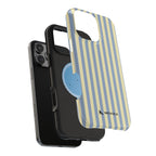 Striped Blue & Yellow