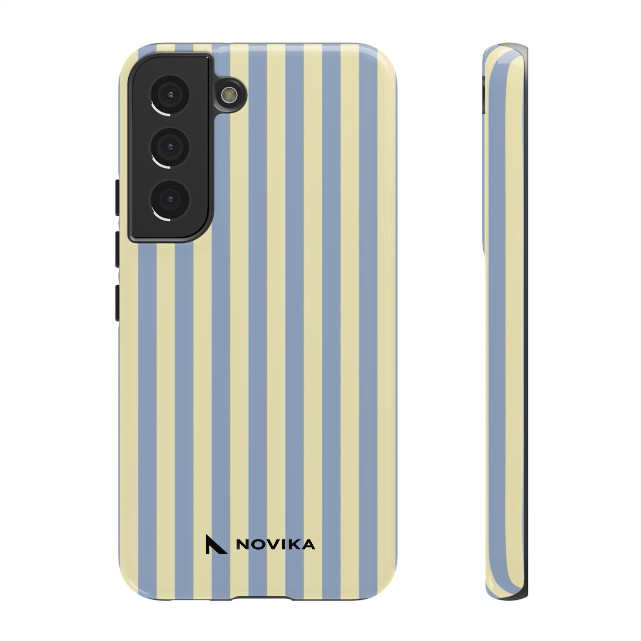 Striped Blue & Yellow