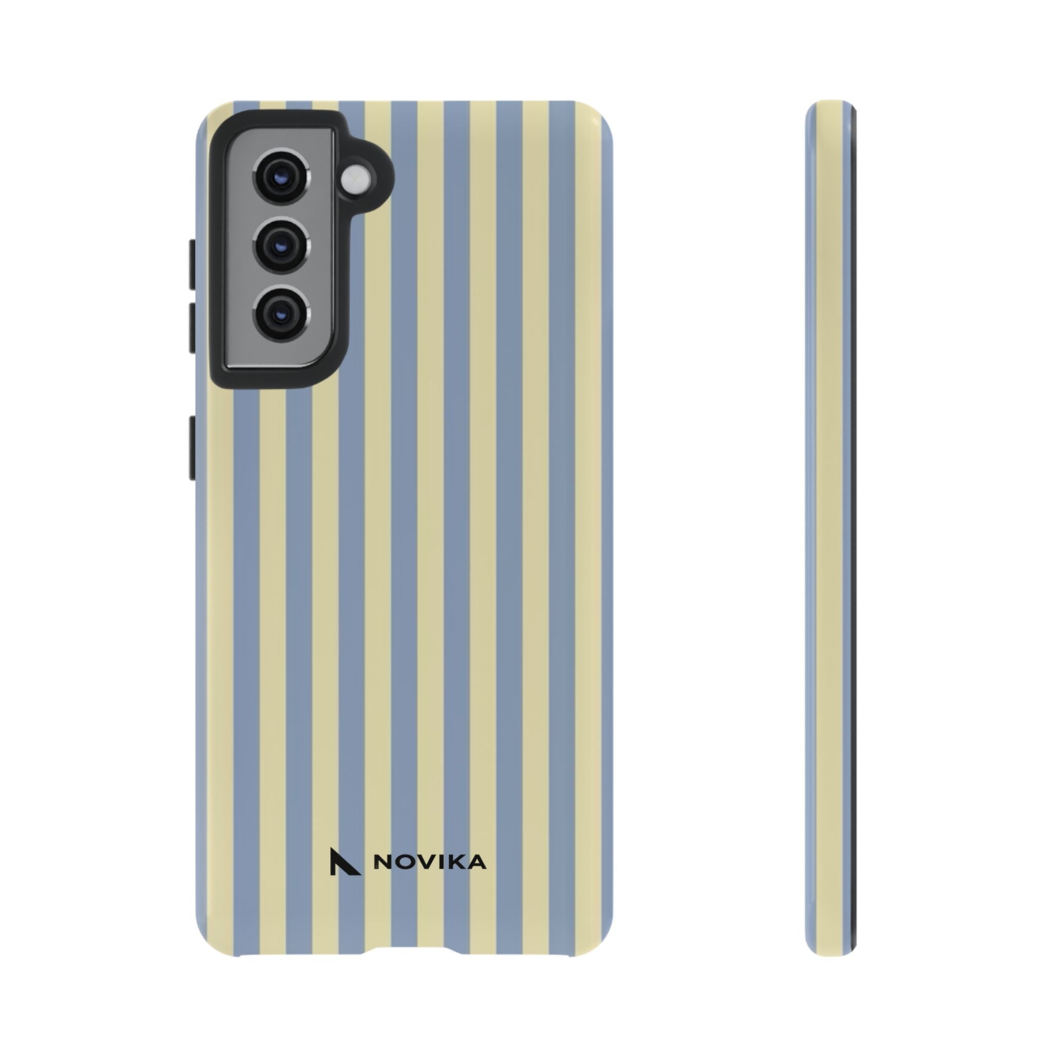 Striped Blue & Yellow