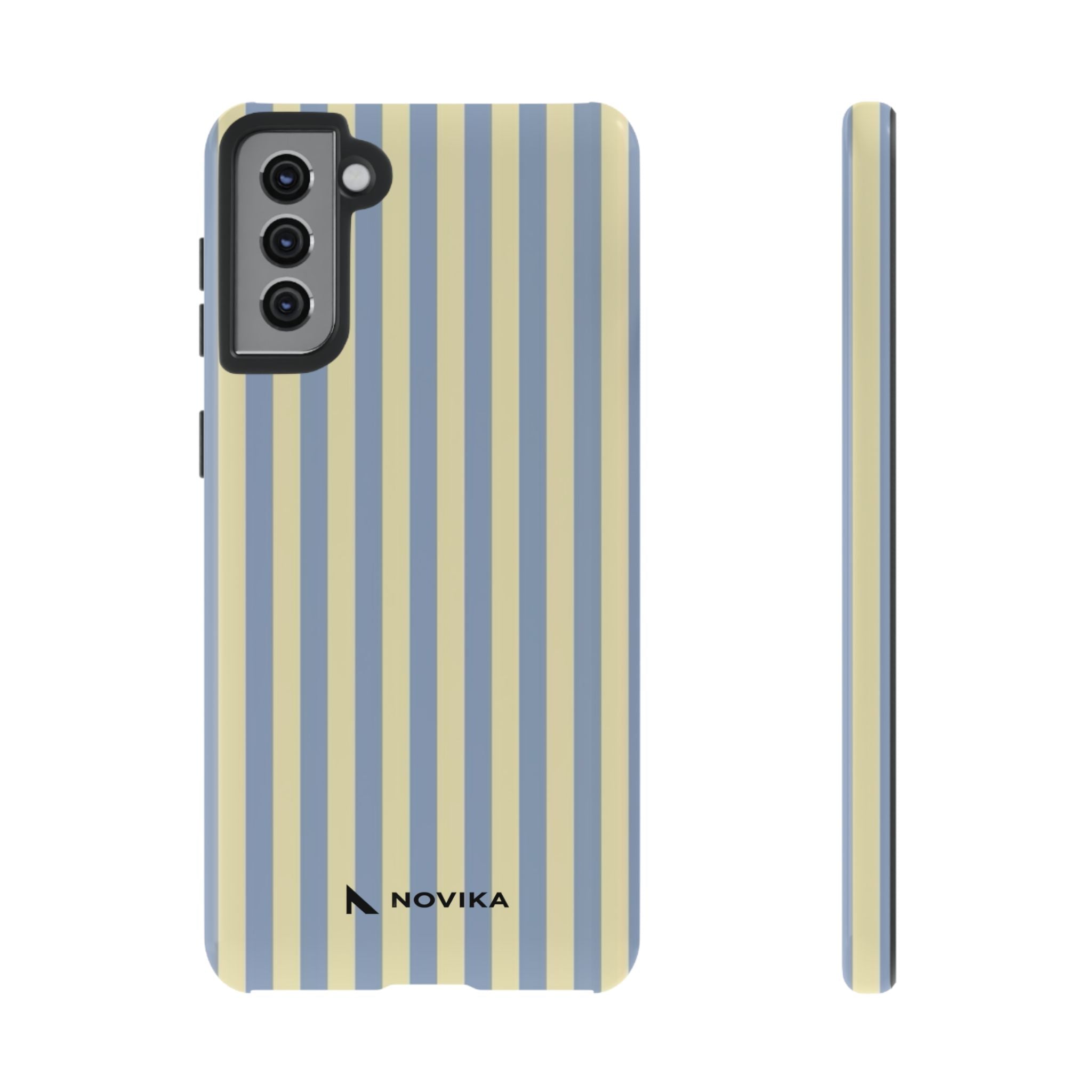 Striped Blue & Yellow