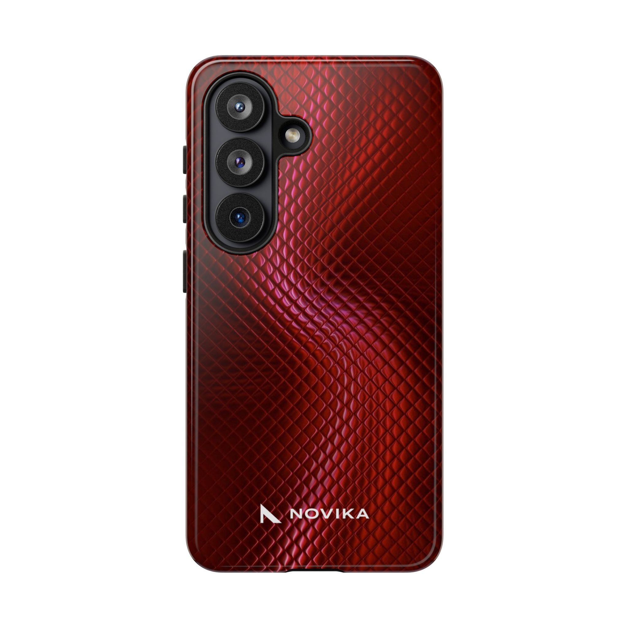 Red snakeskin