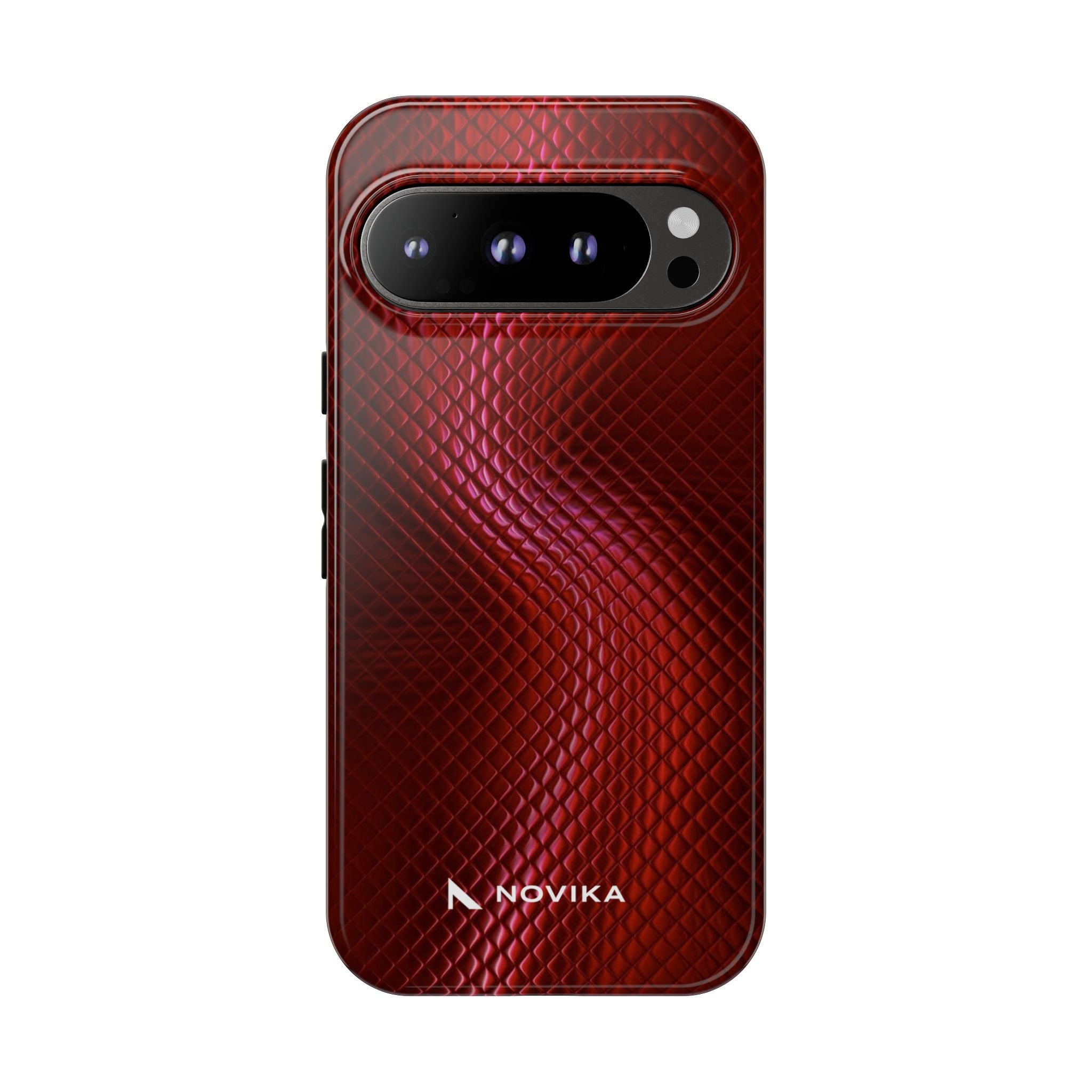 Red snakeskin
