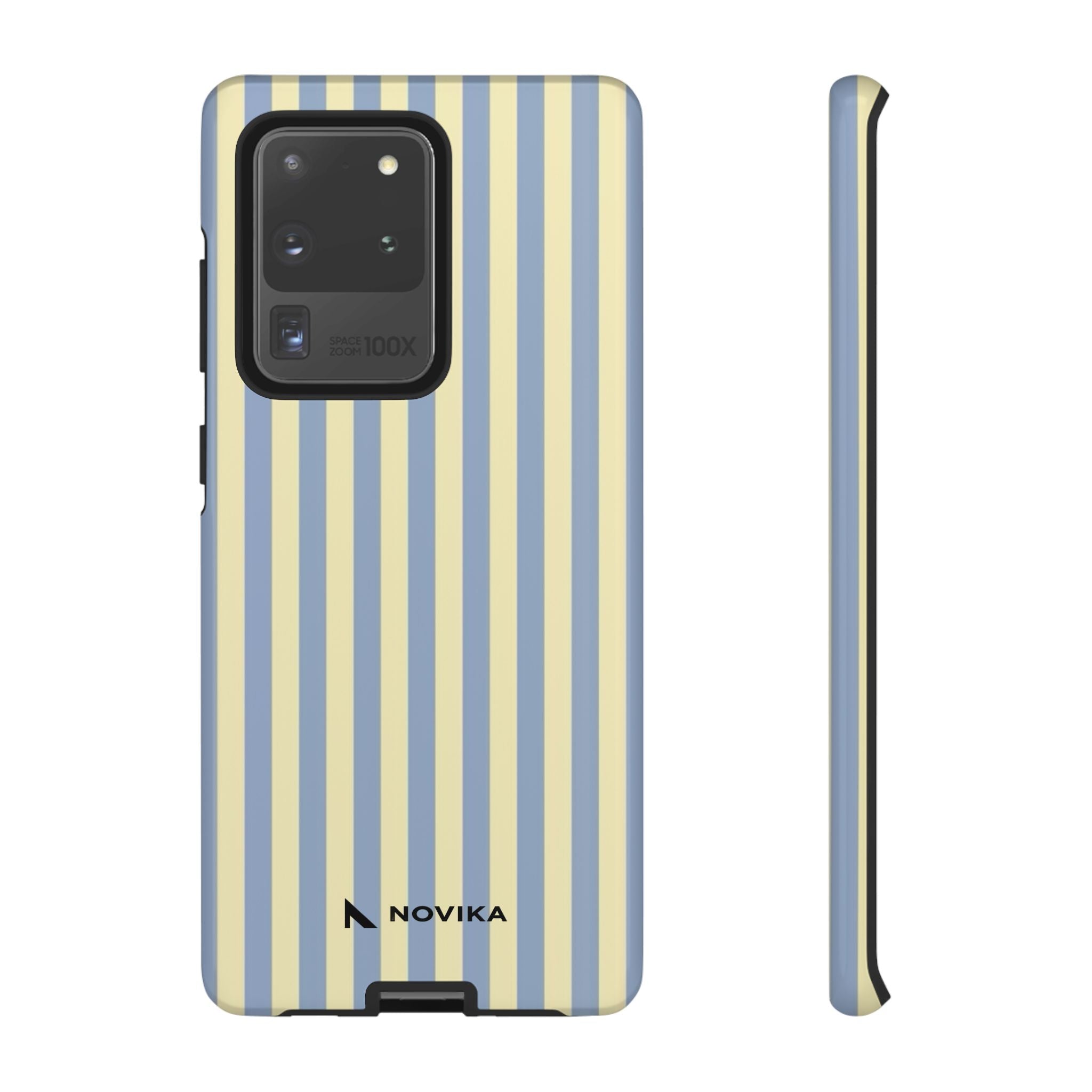 Striped Blue & Yellow