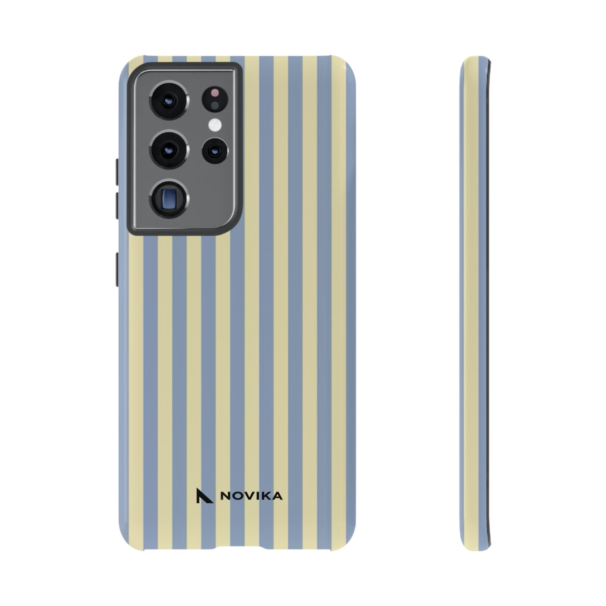 Striped Blue & Yellow