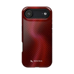 Red snakeskin