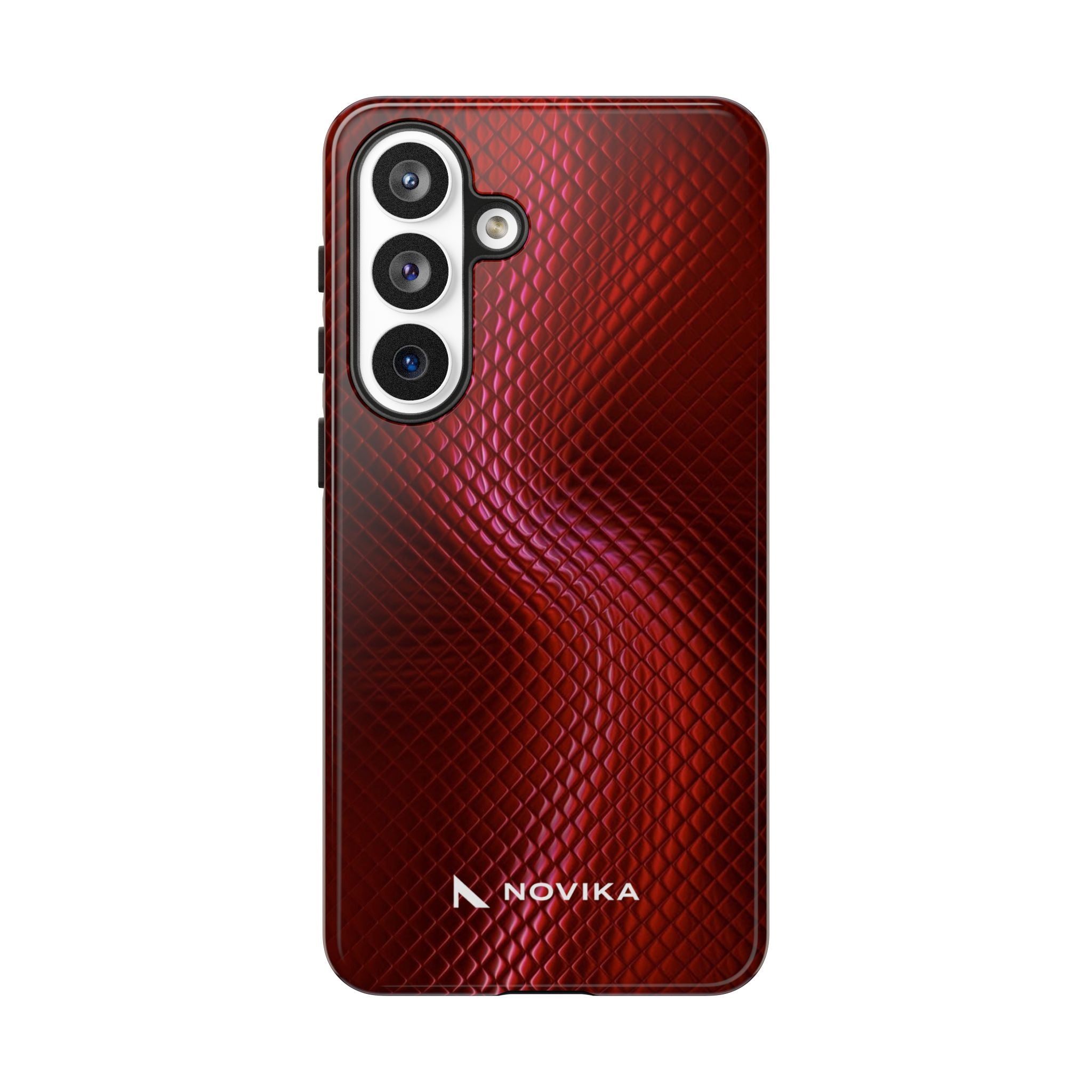 Red snakeskin