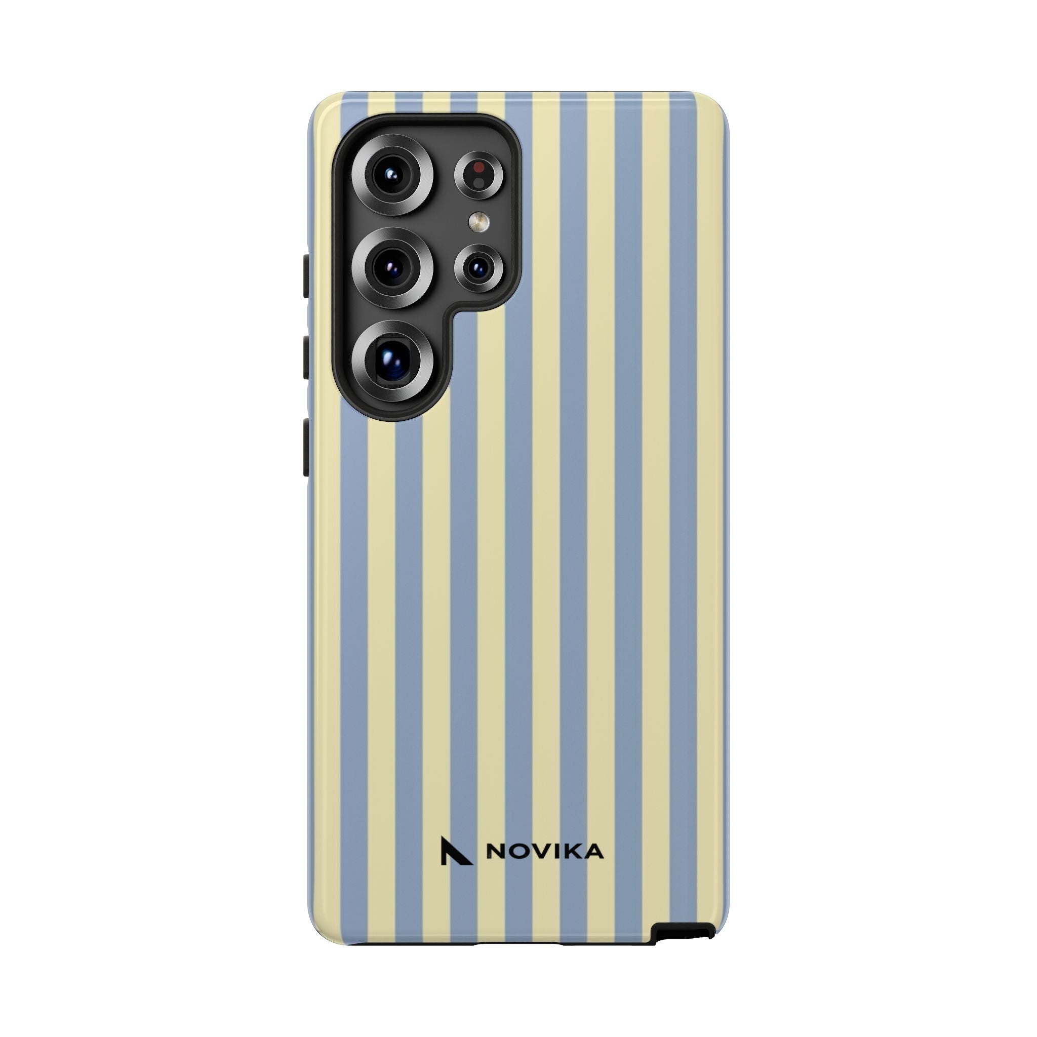 Striped Blue & Yellow