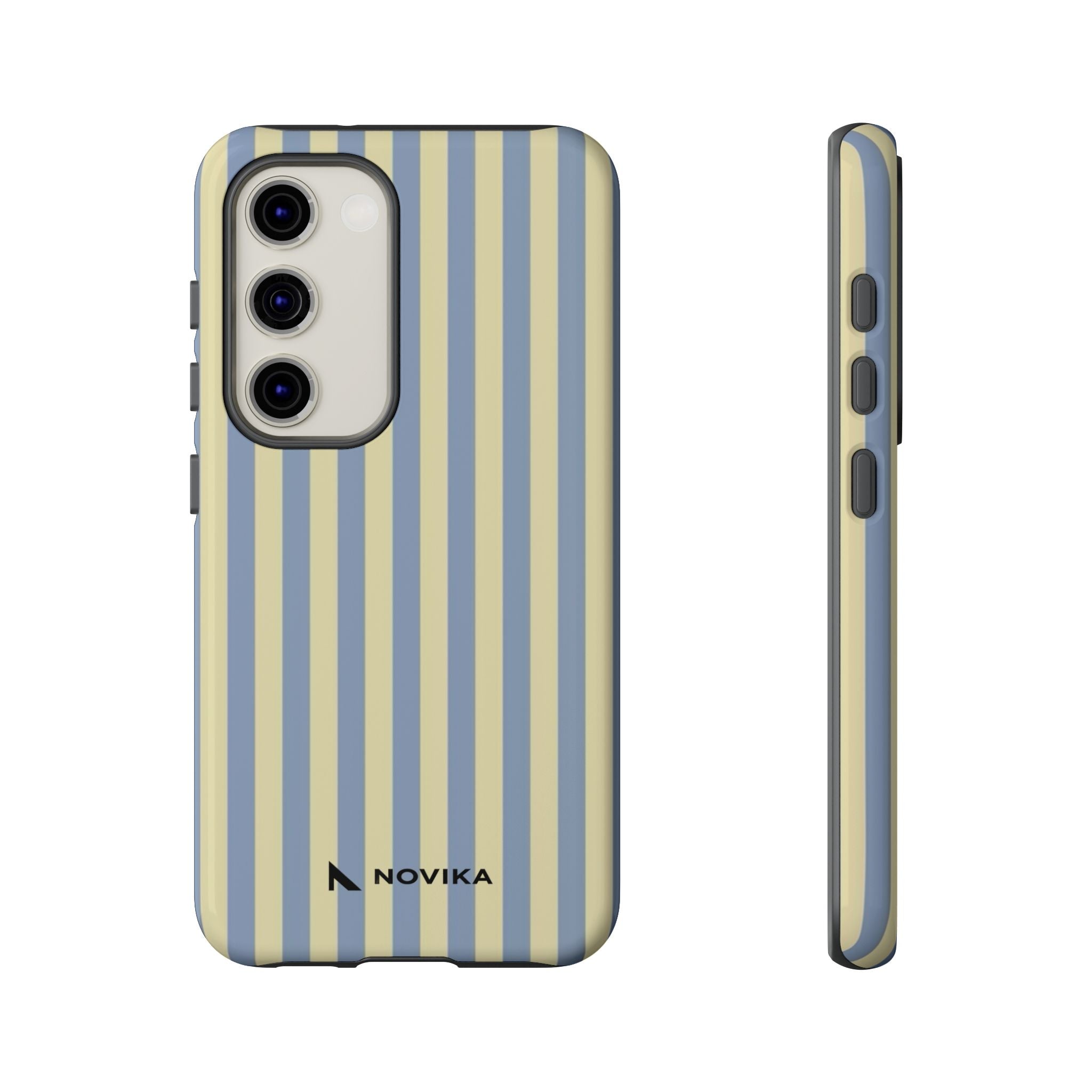 Striped Blue & Yellow
