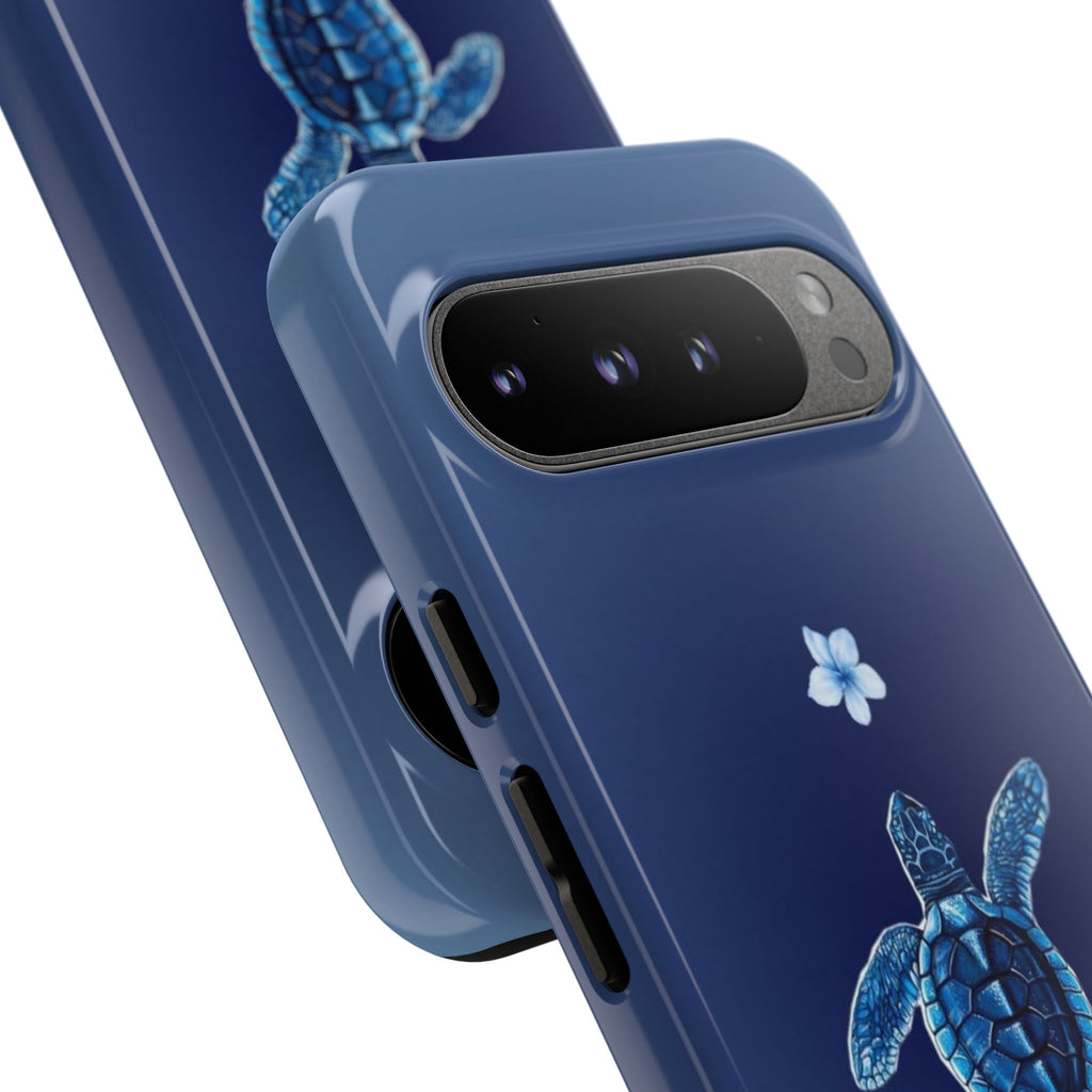 Blue Sea Turtle