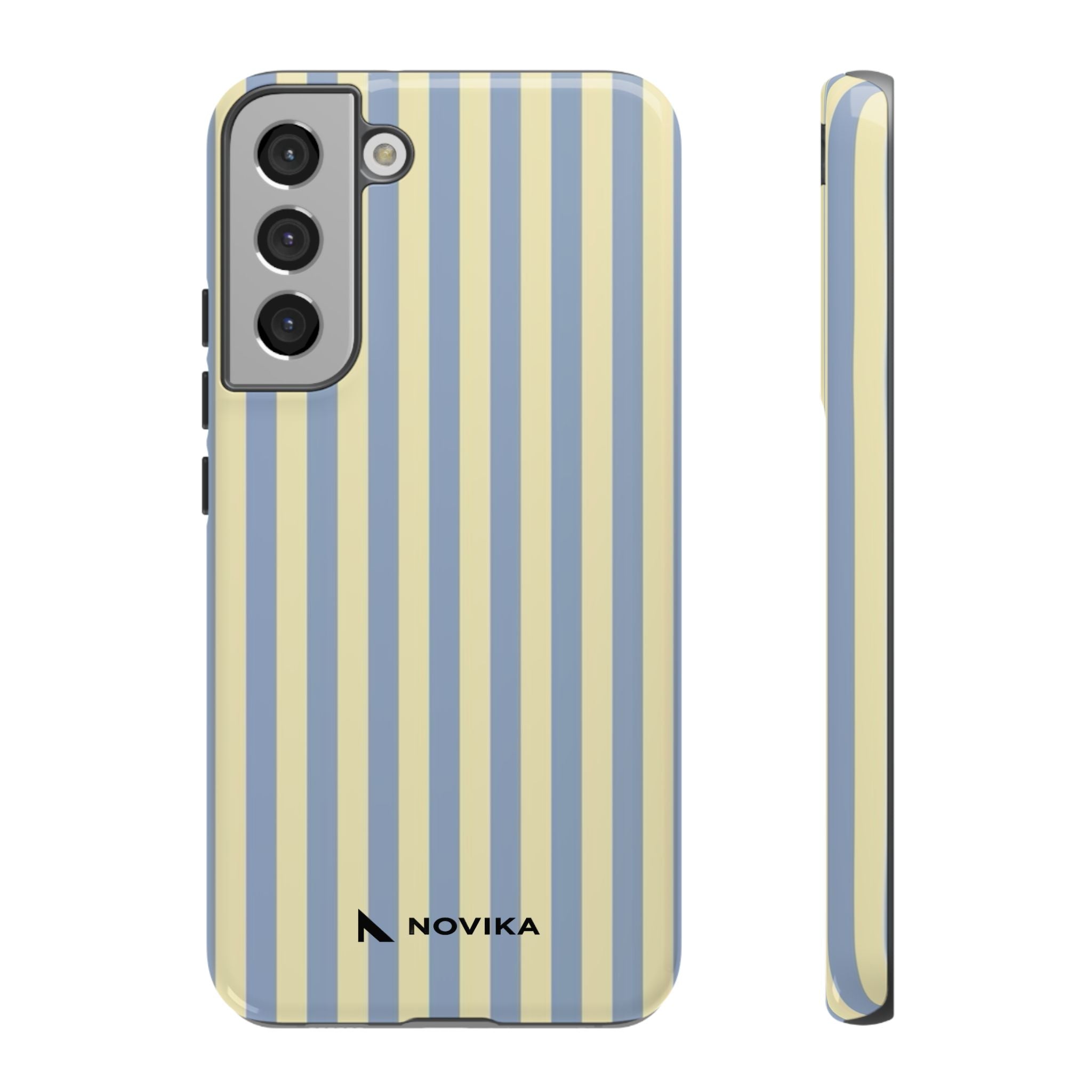 Striped Blue & Yellow
