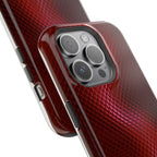 Red snakeskin