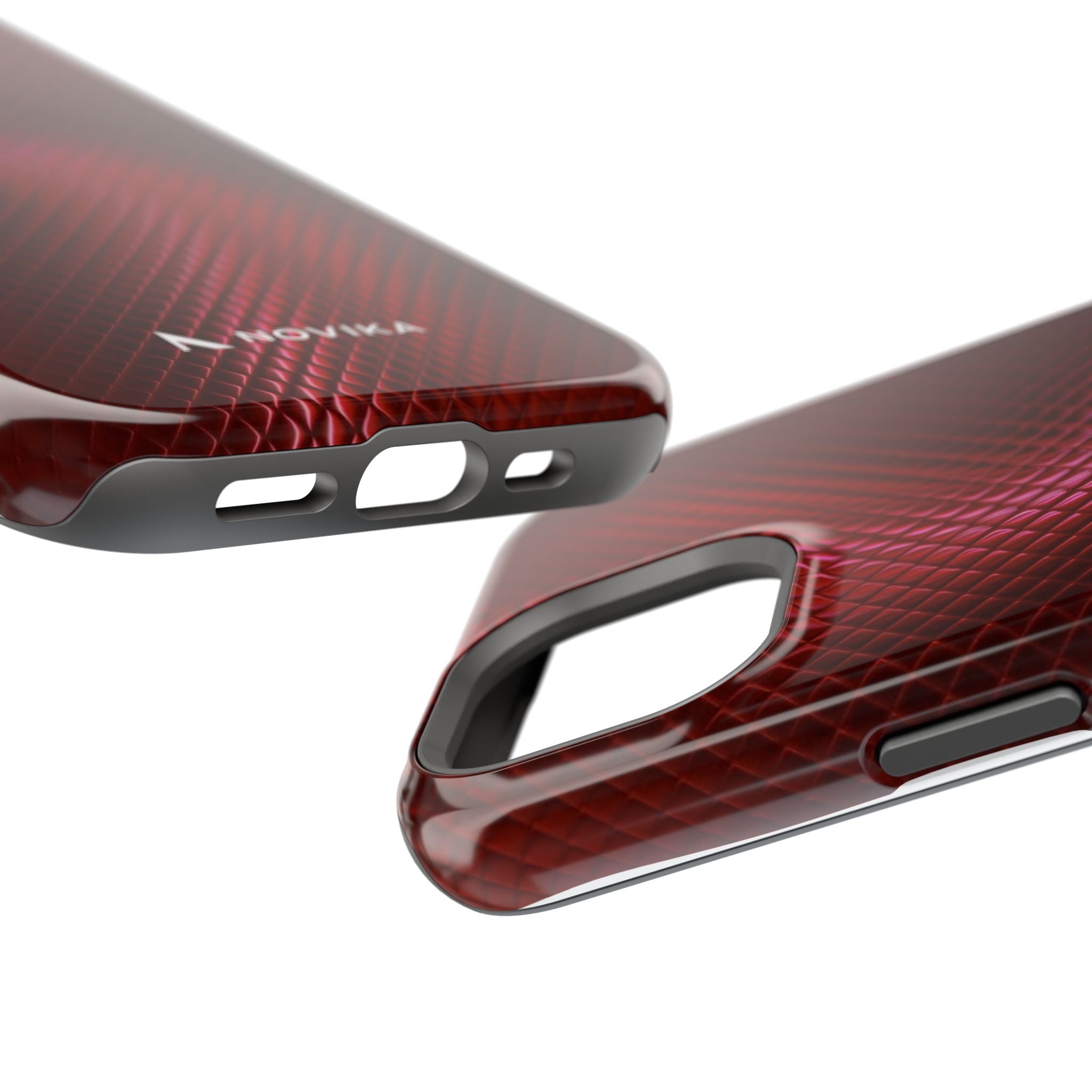Red snakeskin