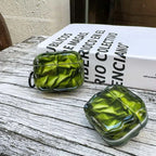 Green Pleated Paper